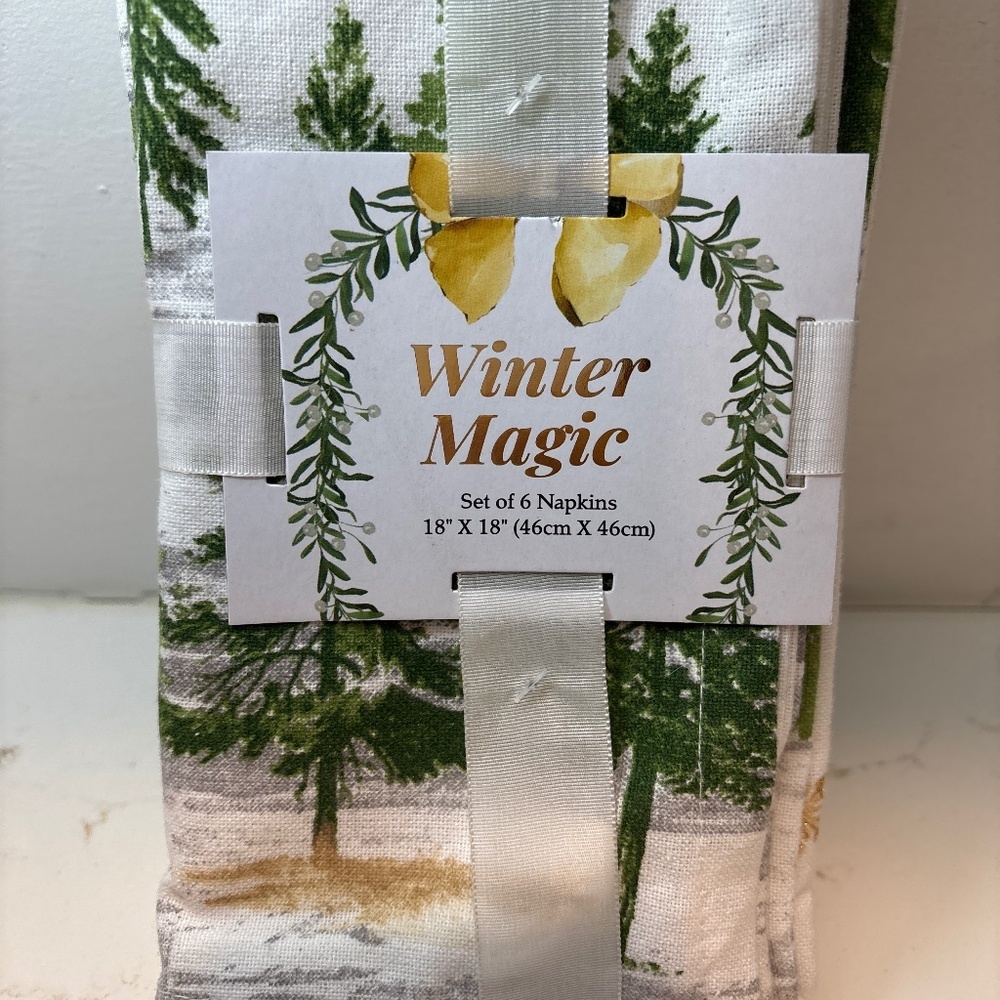 NWT Mireille Designs handcrafted Winter Magic set (6)